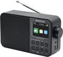 CR-M30DAB-R Bluetooth Portable DAB+ Radio-Black