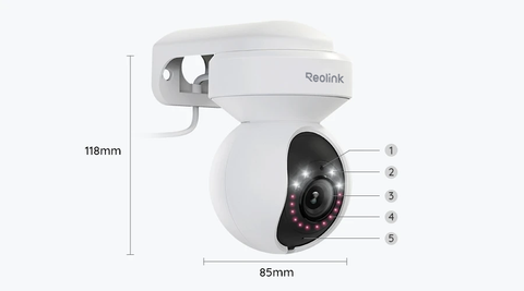 E1 Outdoor Pro 4K PTZ WiFi Security Camera