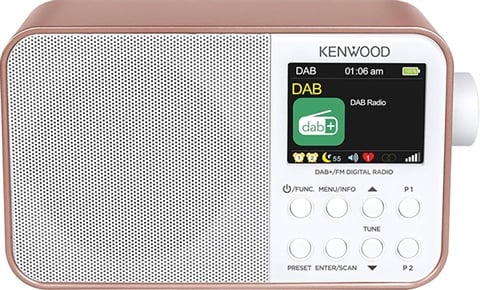 CR-M30DAB-R Bluetooth Portable DAB+ Radio-Rose Gold
