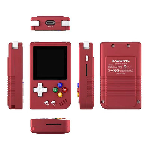 RG Nano/ARM A7/64MB Ram/64GB microSD/1.5"/Linux/Red/B (No Game)
