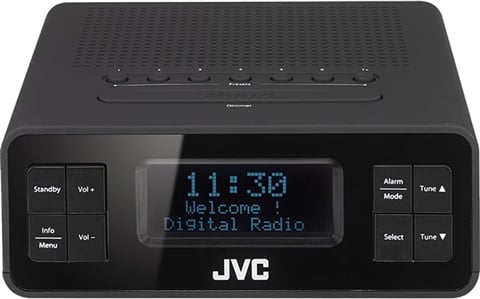 RA-D38-B DAB/FM Clock Radio - Black