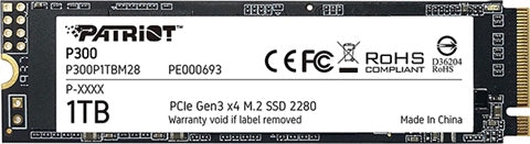 Patroit P300 1TB 2280 NVMe M.2