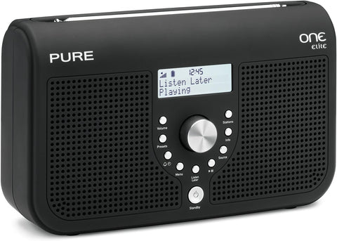 ONE Elite Portable Stereo Radio DAB/DAB + FM - Black
