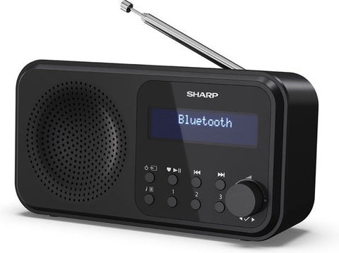 DR-P420 DAB+/FM Bluetooth Clock Radio - Midnight Black