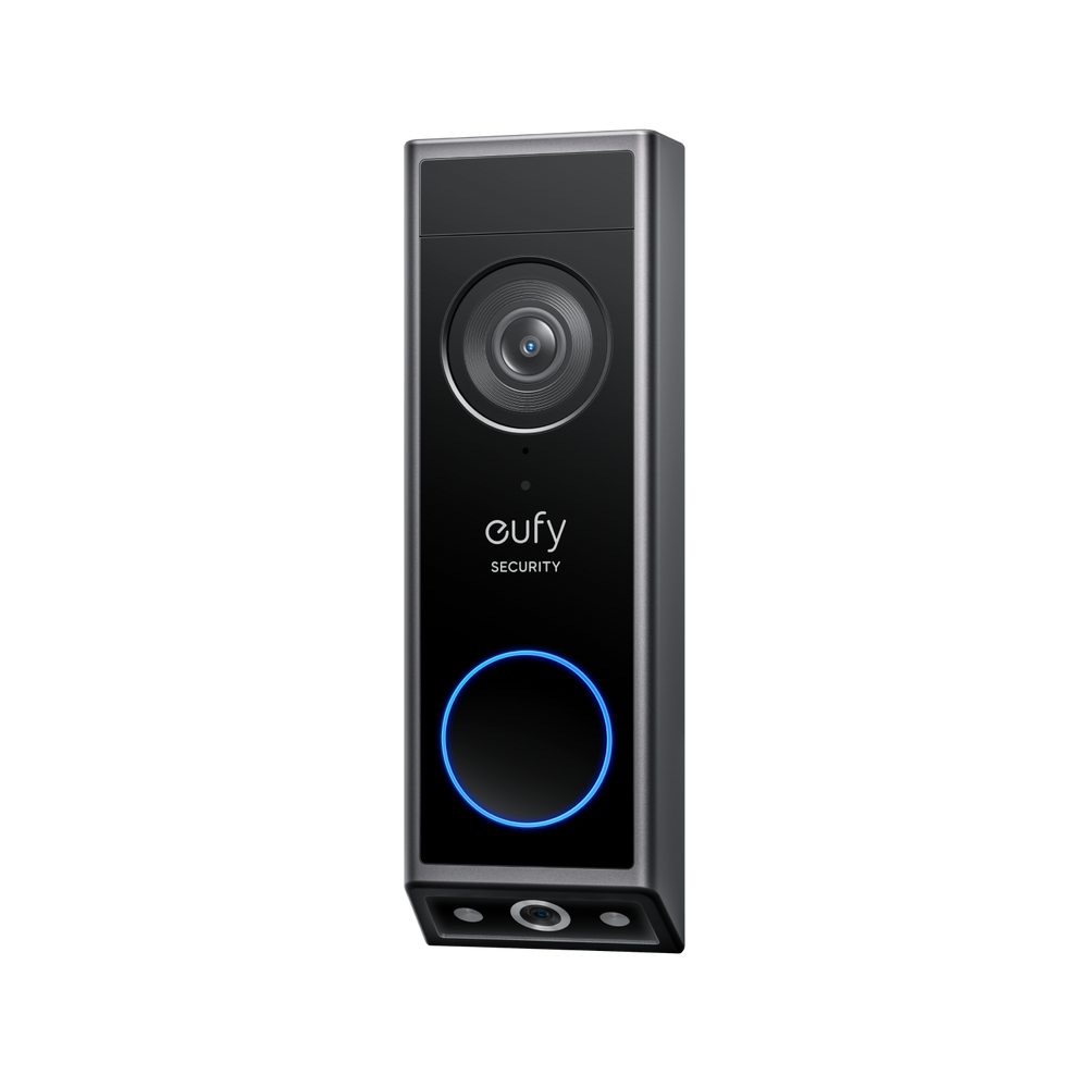 E340 2K FHD Wireless Dual Camera Security Doorbell With Chime