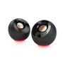Pebble SE 2.0 USB-C RGB PC Speaker Black