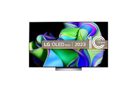 LG OLED77C34LA 77 inch Evo C3 4K UHD Smart OLED TV
