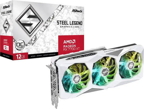 Radeon RX 7700 XT Steel Legend OC 12GB GDDR6