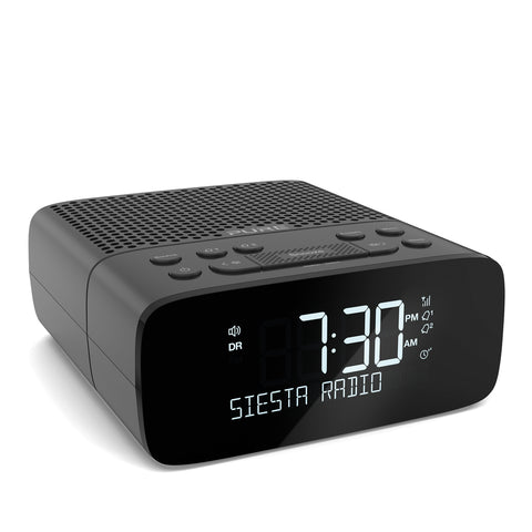 Siesta S2 Alarm Clock Radio - Graphite