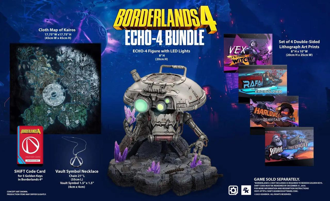 Borderlands 4 Echo 4 Bundle [Collector's Edition]