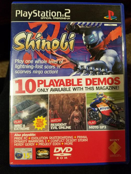 Playstation 2 Official Magazine UK Demo Disc 33