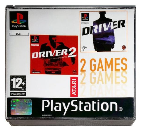2 Games Driver + Driver 2