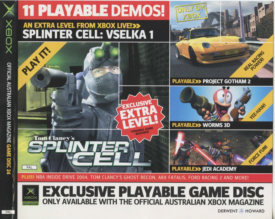 Official Australian Xbox Magazine Game Disc #24