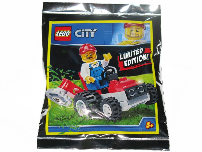Gardener with Lawn Mower #951903