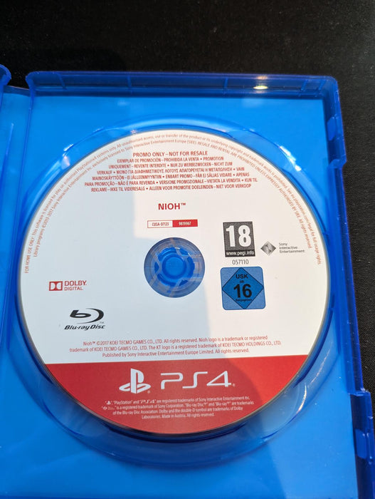 Nioh [Promo Not For Resale]