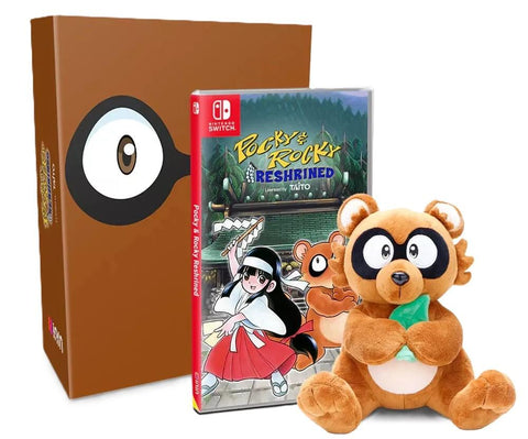 Pocky & Rocky Reshrined [Collector's Edition Plushie Bundle]