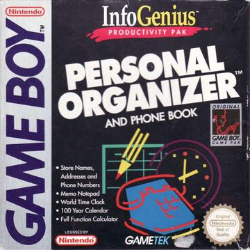 InfoGenius Productivity Pak: Personal Organizer and Phone Book