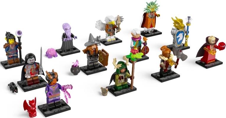 Dungeons And Dragons Complete Series Minifigures #71047