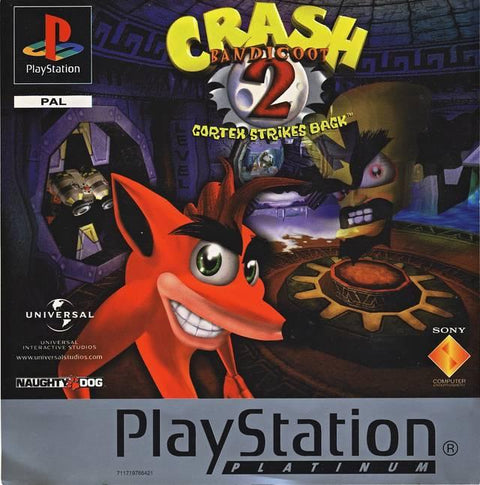 Crash Bandicoot 2 Cortex Strikes Back [Platinum]