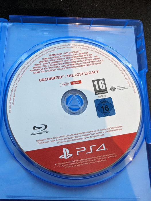 Uncharted: The Lost Legacy [Promo Not For Resale]