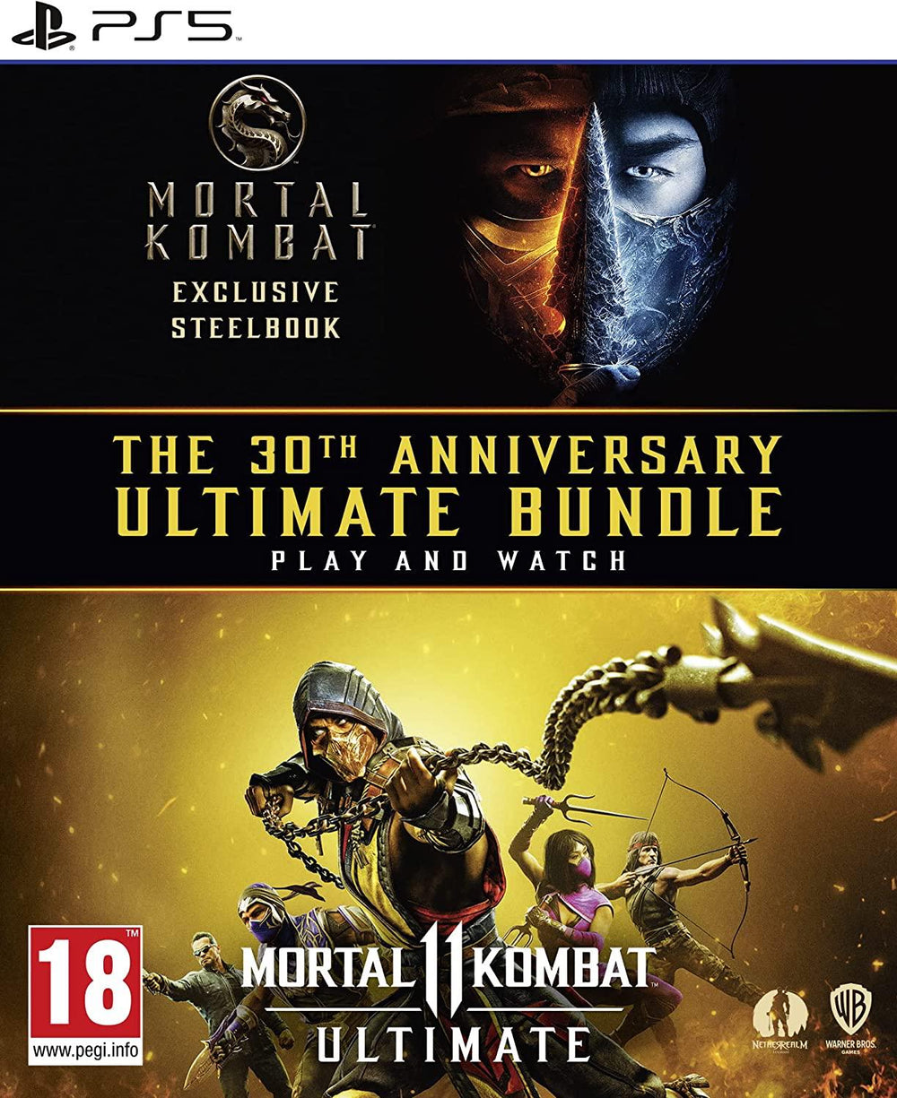 Mortal Kombat 11 The 30th Anniversary Ultimate Bundle [Amazon Exclusive Steelbook]