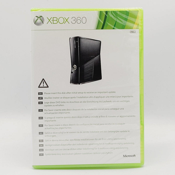 Xbox 360 Initial Setup Important Update Disc