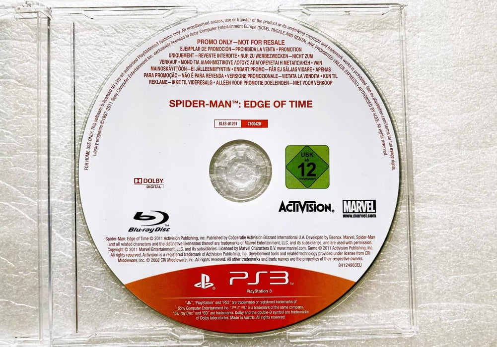 Spider Man Edge Of Time [Not For Resale]