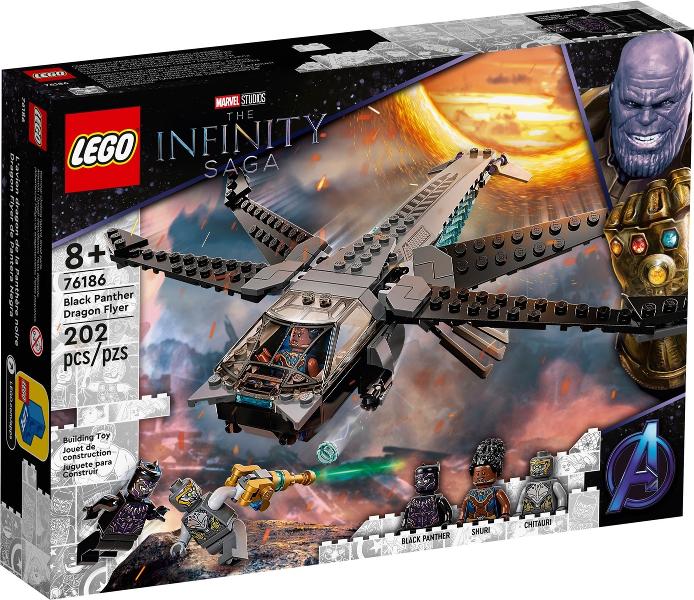 Black Panther Dragon Flyer #76186