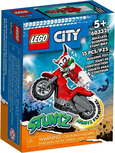 Reckless Scorpion Stunt Bike #60332