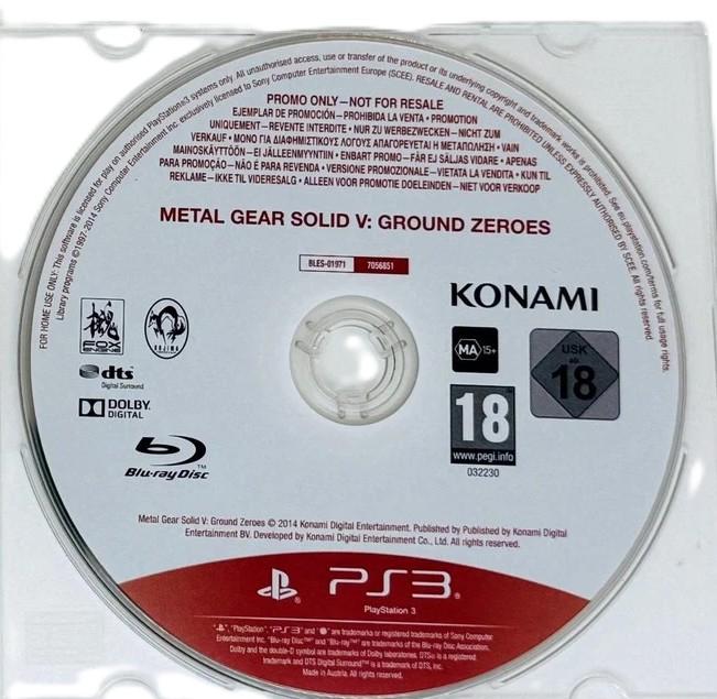 Metal Gear Solid V: Ground Zeroes [Not For Resale]