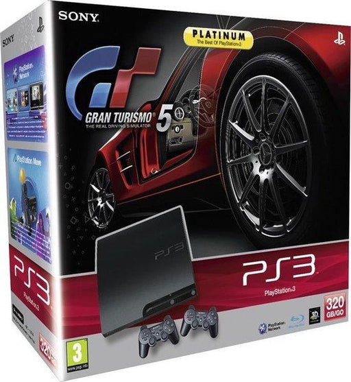 Playstation 3 Slim System + Gran Turismo 5
