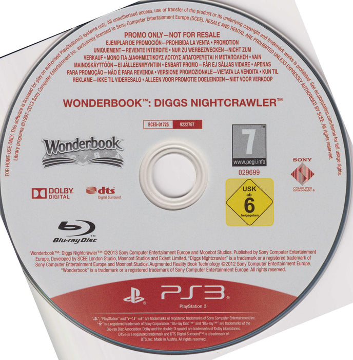 Wonderbook: Diggs Nightcrawler [Not For Resale]