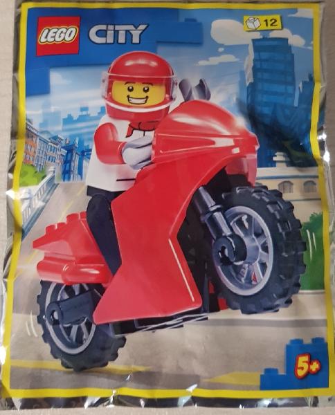 Motorcycle with Driver #952203