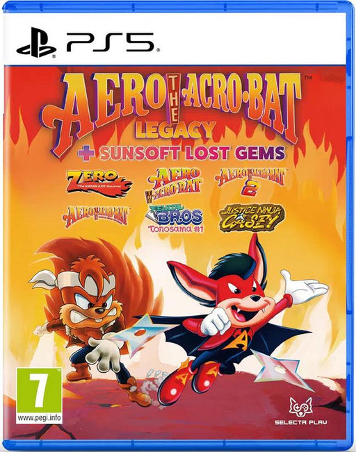 Aero The Acro-Bat Legacy + Sunsoft Lost Gems
