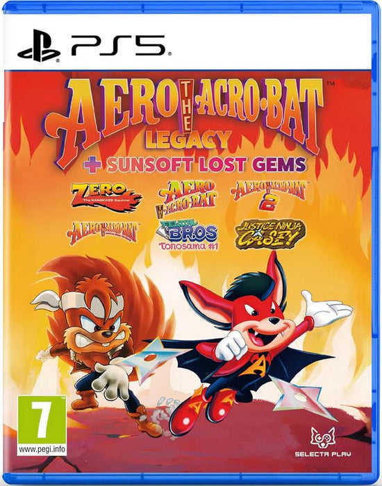 Aero The Acro-Bat Legacy + Sunsoft Lost Gems