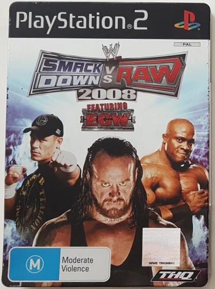WWE SmackDown Vs. Raw 2008 [Steelbook Edition]