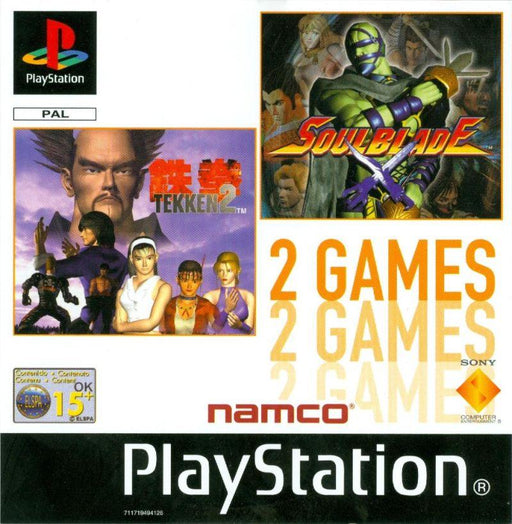 2 Games Tekken 2 + Soulblade