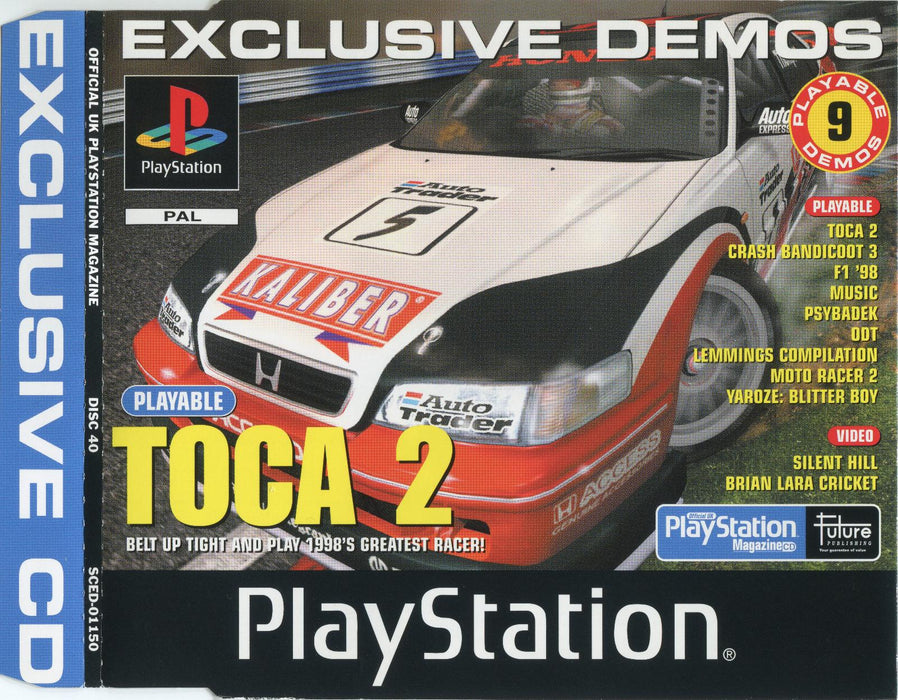 Official UK Playstation Magazine Demo Disc 40