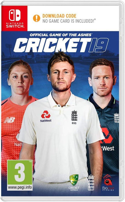 Cricket 19: The Official Game Of The Ashes [Code In Box]