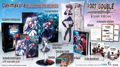 Root Double Before Crime After Days Xtended Edition [Dakimakura Collectors Edition]