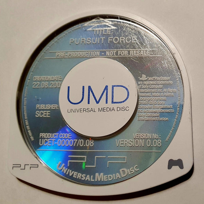 Pursuit Force [Pre-Production Not For Resale]
