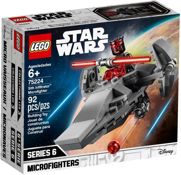 Sith Infiltrator Microfighter #75224