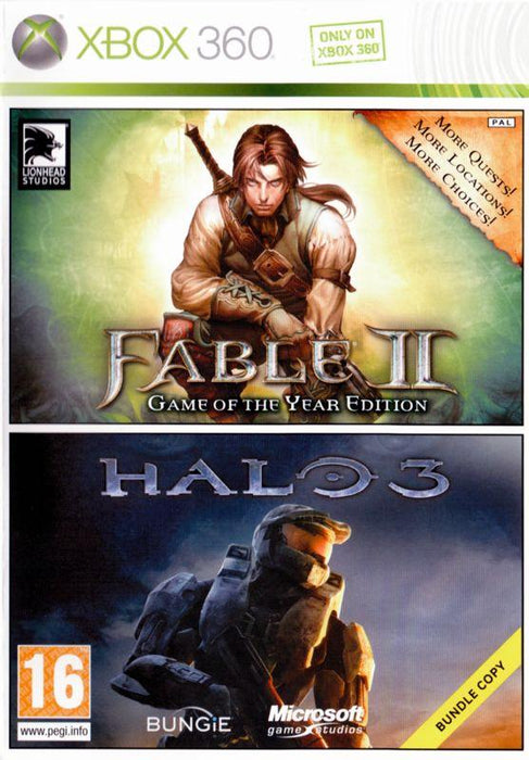 Fable 2: Game Of The Year Edition & Halo 3 [Bundle Copy]