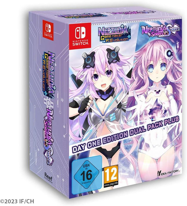 Neptunia Game Maker R:Evolution / Neptunia: Sisters VS Sisters [Day One Edition Dual Pack Plus]
