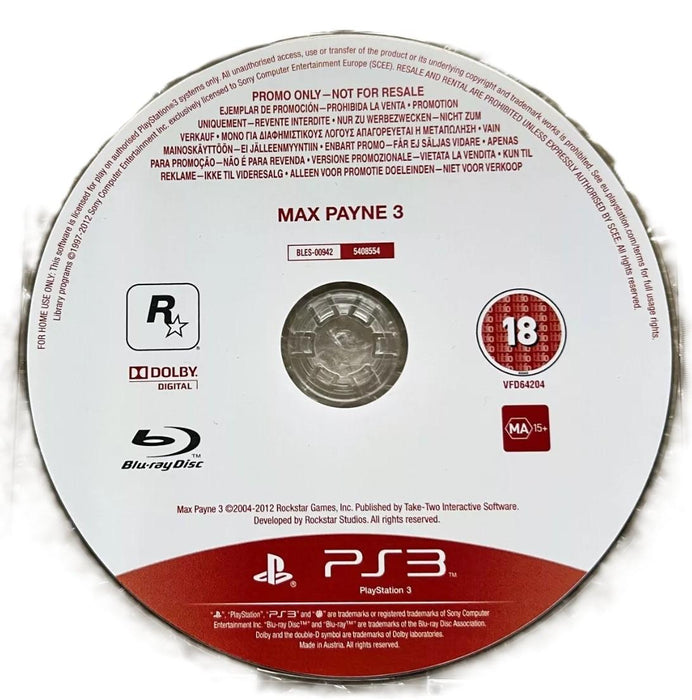Max Payne 3 [Not For Resale]