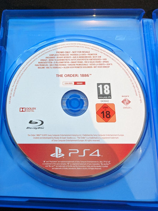 The Order: 1886 [Promo Not For Resale]