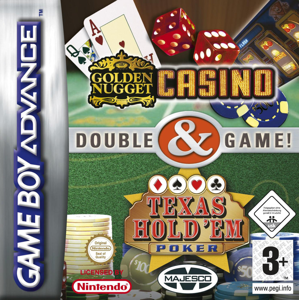 2 Games In 1: Golden Nugget Casino + Texas Hold'Em Poker