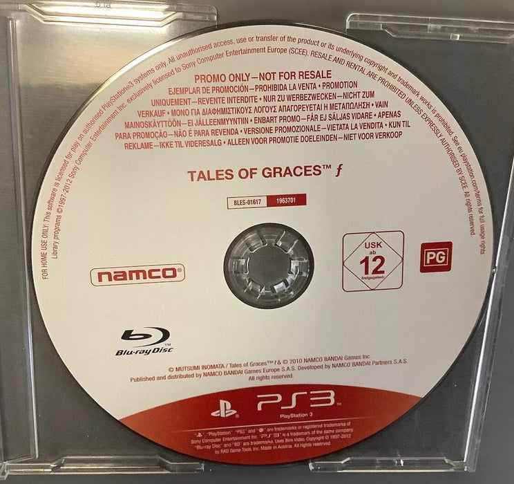 Tales Of Graces F [Not For Resale]