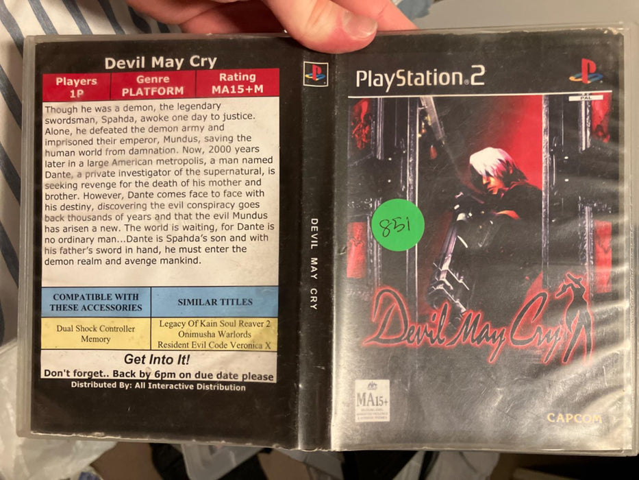 Devil May Cry [Rental Case]