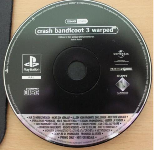 Crash Bandicoot 3 Warped [Not for Resale]